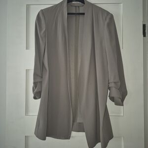 Babaton Light Gray Women's Blazer